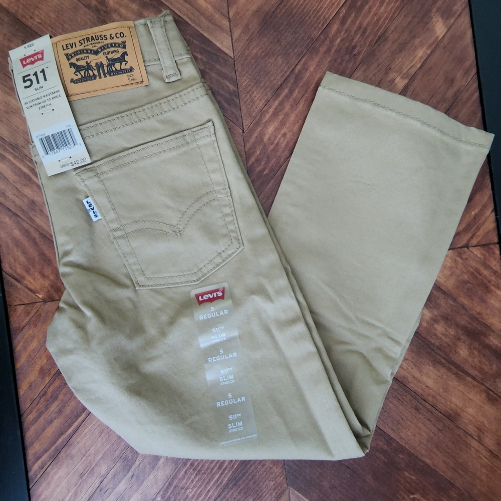 Boy's Levi's 511 slim pants size 5Reg